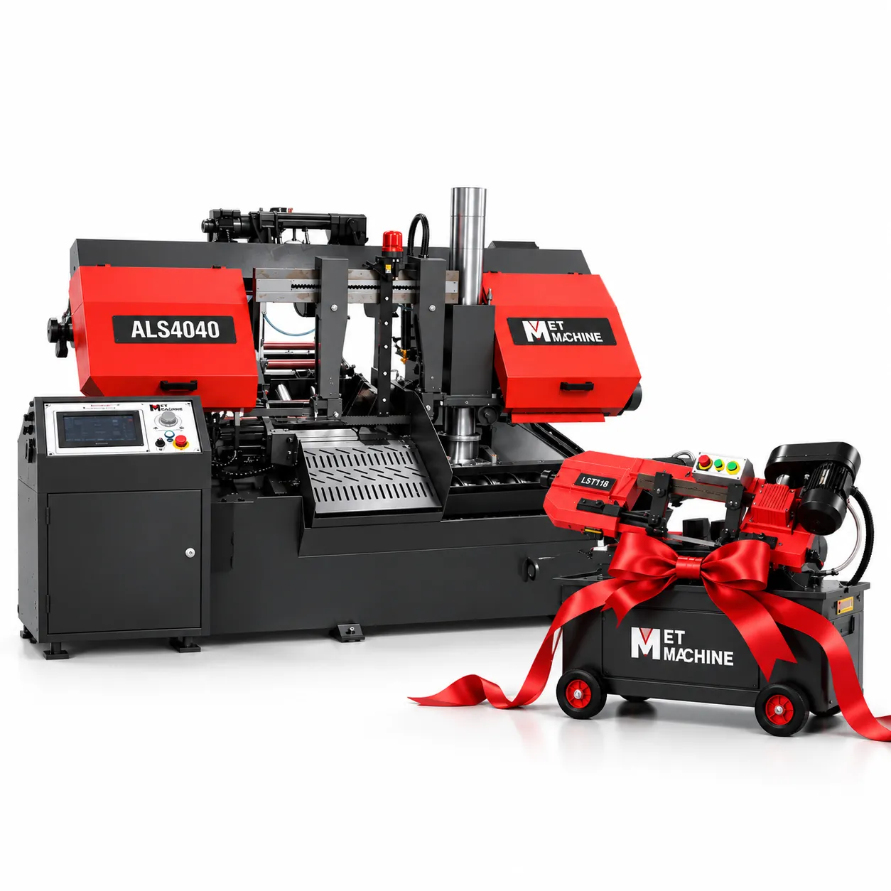 Фото Автоматический ленточнопильный станок MetMachine ALS4040-NL0ST0 в интернет-магазине ToolHaus.ru